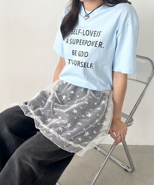 ハンドメイド　星モチーフ　巻きスカート セール】星柄巻きスカート（スカート）｜wears（ウェアーズ）の