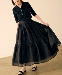 Marilyn Moon（マリリンムーン）の「ラッフルプリーツレイヤード