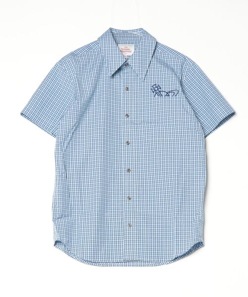 すぐ届く【Vivienne Westwood】PEEK ORB ポケットTシャツ PEEK ORB ポケットTシャツ(ブラック)（メンズ）（2612351014