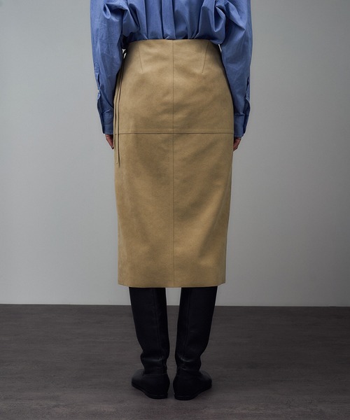 Ultrasuede(R)スエードスカート［セットアップ対応］（スカート