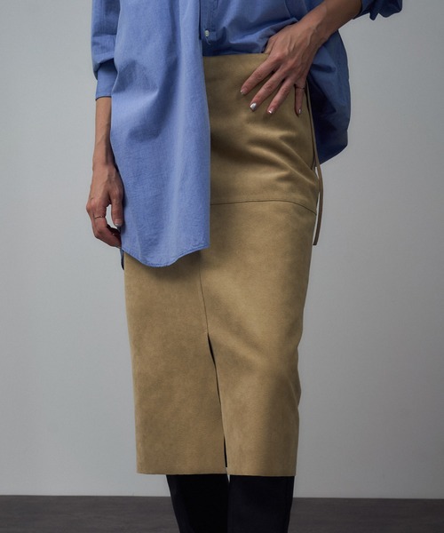 Ultrasuede(R)スエードスカート［セットアップ対応］（スカート