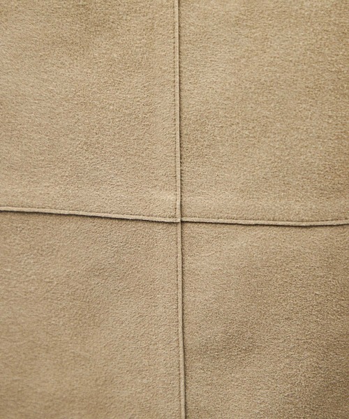 SALON adam et rope'（サロン アダム エ ロペ）の「Ultrasuede(R)スエードスカート / セットアップ対応（スカート・レディース・ブラウン/ベージュ・M/S）」の7枚目の写真