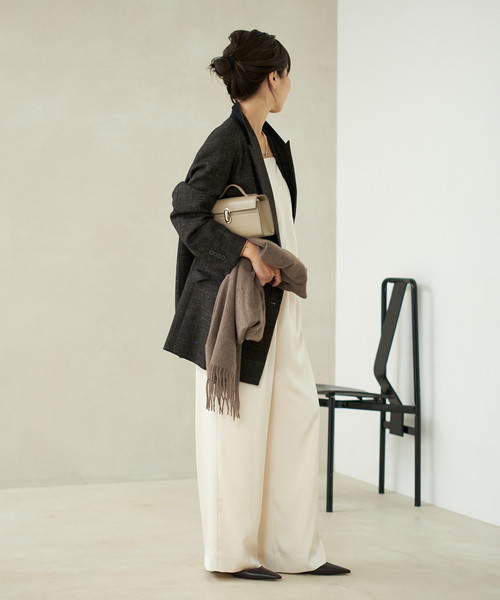plage（プラージュ）の「BALLI TWEED ジャケット（テーラードジャケット・レディース・ブラウン・38/36）」の22枚目の写真