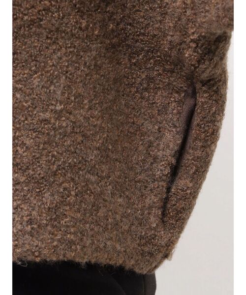 セッケツニットボアブルゾン（カーディガン/ボレロ）｜LAGUNAMOON