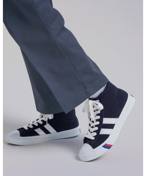 PRO-Keds（プロケッズ）の「PRO-Keds プロケッズ ロイヤルプラス スエード ハイ（スニーカー・メンズ・ホワイト/ネイビー/マスタード/ブラック・23.0cm/23.5cm/24.0cm/24.5cm/25.0cm/25.5cm/26.0cm/26.5cm/27.0cm/27.5cm/28.0cm/28.5cm/29.0cm/29.5cm）」の18枚目の写真