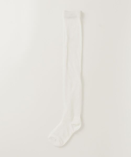 Vini(ヴィニ)の「シアー ニット ロング ソックス(ソックス/靴下・レディース・グレー/ブラック/ホワイト・FREE)」の1枚目の写真