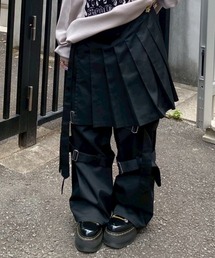 美品　ボンテージパンツ　拘束　パンク　チェーン付きパンツ　黒　ノーフューチャー 美品 ボンテージパンツ 拘束 パンク チェーン付きパンツ 黒 ノー