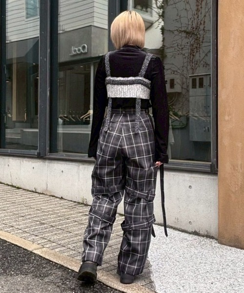 Candy Stripper（キャンディストリッパー）の「MISCHIEVOUS BONDAGE パンツ（その他パンツ・レディース・グレー/ブラック/パープル・FREE）」の12枚目の写真