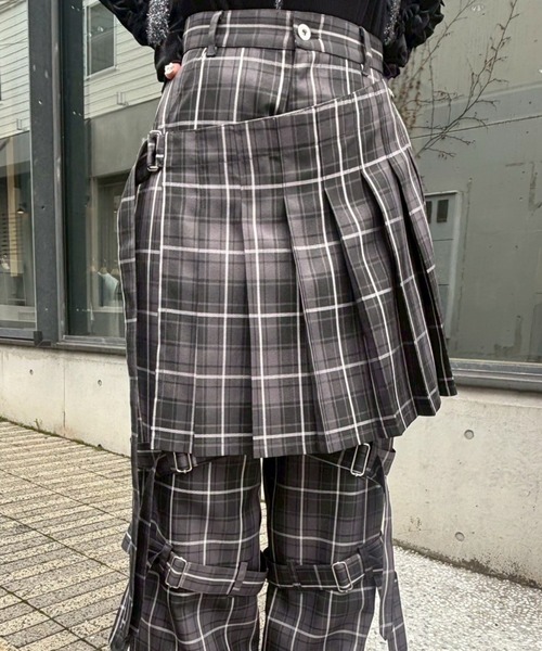 Candy Stripper（キャンディストリッパー）の「MISCHIEVOUS BONDAGE パンツ（その他パンツ・レディース・グレー/ブラック/パープル・FREE）」の14枚目の写真