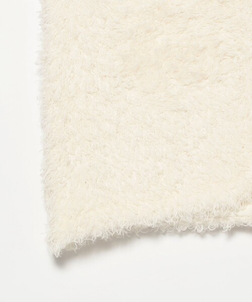 B:MING by BEAMS（ビーミングバイビームス）の「シャギー ニット ベスト（S～M）（ベスト・レディース・ブラック/オフホワイト・SMALL/MEDIUM）」の5枚目の写真