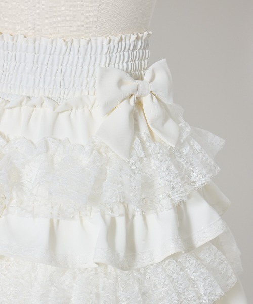 メルフィメモリー Lace tutu drawers mini スカート Lace tutu drawers mini スカート（スカート）｜mellfy memory