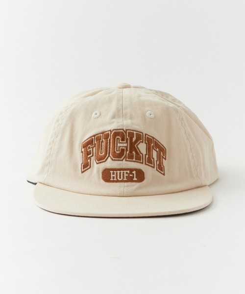 HUF/ハフ FUCK IT 6 PANEL HAT キャップ（キャップ）｜HUF（ハフ）の