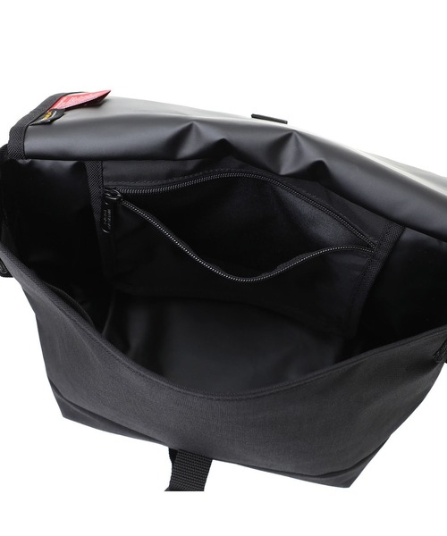 Manhattan Portage(マンハッタンポーテージ)の「Manhattan Portage/マンハッタンポーテージ ショルダーバッグ "TM paint コラボーレーション" NYLON MESSENGER BAG JR(SM) BP W/DIV LVL TMP MP1605JRBPTMP(ショルダーバッグ・メンズ・ブラック×イエロー・FREE)」の15枚目の写真