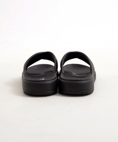 MEI（メイ）の「【MEI メイ】CROSS BELT SANDAL クロスベルトサンダル 軽量 厚底 EVAソール / Lady’s（サンダル・レディース・アイボリー/ブラック・S/M/L）」の4枚目の写真