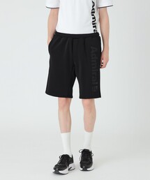 【BLACK lab.×Admiral】ロゴプリントショートパンツ
