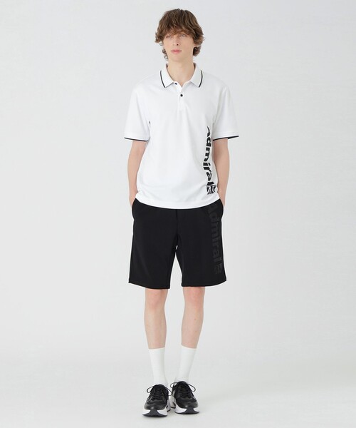 BLACK LABEL CRESTBRIDGE(ブラックレーベル・クレストブリッジ)の「【BLACK lab.×Admiral】ロゴプリントショートパンツ(その他パンツ・メンズ・オフホワイト/ブラック・M/L)」の14枚目の写真