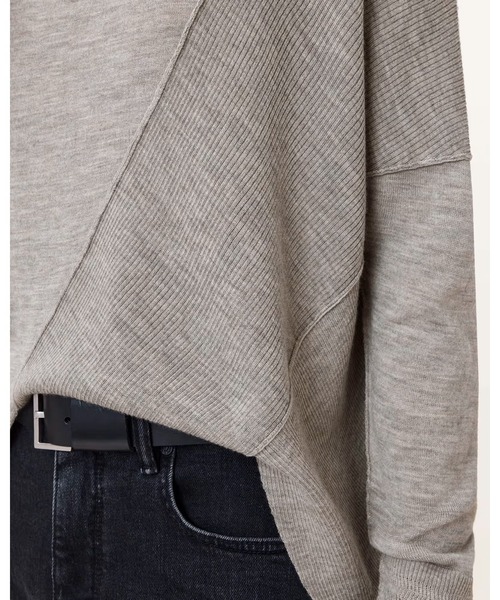 ALLSAINTS(オールセインツ)の「ISLA CREW NECK MERINO JUMPER | ISLA クルー ネック メリノ ニット・セーター(ニット/セーター・レディース・グレー系その他・M/XS/S)」の6枚目の写真