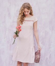 〈新品タグ付き〉TOCCA ショルダーリボンワンピース ピンク 半袖 150 TOCCA|トッカのワンピース(ピンク/桃色系)通販 - ZOZOTOWN