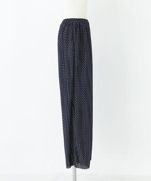 n'OrLABEL（ノアールレーベル）の「【機能素材】『セルフカットプリーツパンツ』（その他パンツ・レディース・ブラック/ネイビー/マルチ・2/1）」の17枚目の写真