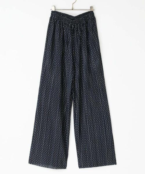 n'OrLABEL（ノアールレーベル）の「【機能素材】『セルフカットプリーツパンツ』（その他パンツ・レディース・ブラック/ネイビー/マルチ・2/1）」の10枚目の写真