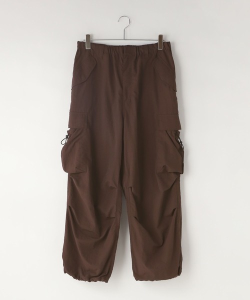 LOWRYS FARM（ローリーズファーム）の「ナイロンドロストＰＫカーゴパンツ　 586500（カーゴパンツ・メンズ・ブラック/ブラウン・MEDIUM/LARGE）」の5枚目の写真