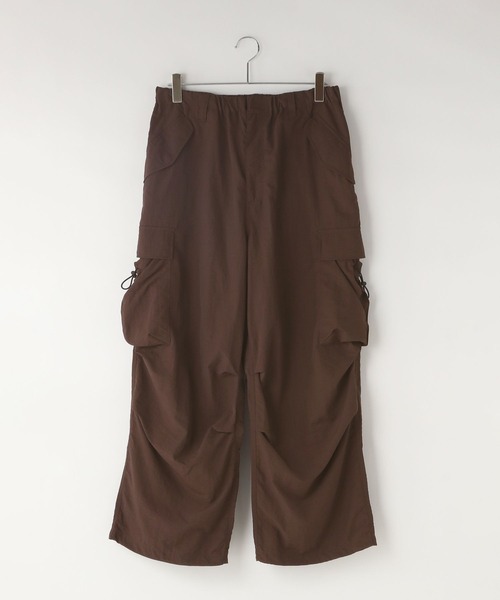 LOWRYS FARM（ローリーズファーム）の「ナイロンドロストＰＫカーゴパンツ　 586500（カーゴパンツ・メンズ・ブラック/ブラウン・MEDIUM/LARGE）」の6枚目の写真