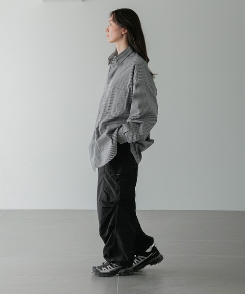 LOWRYS FARM（ローリーズファーム）の「ナイロンドロストＰＫカーゴパンツ　 586500（カーゴパンツ・メンズ・ブラック/ブラウン・MEDIUM/LARGE）」の21枚目の写真