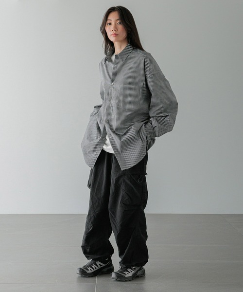 LOWRYS FARM（ローリーズファーム）の「ナイロンドロストＰＫカーゴパンツ　 586500（カーゴパンツ・メンズ・ブラック/ブラウン・MEDIUM/LARGE）」の20枚目の写真