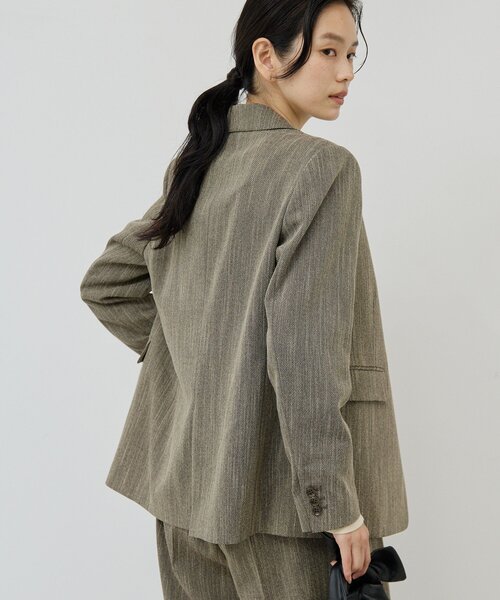 【新品未使用】GALLARDAGALANTE ツイードジャケット ガリャルダガランテ GALLARDAGALANTE ツイードジャケット （beige