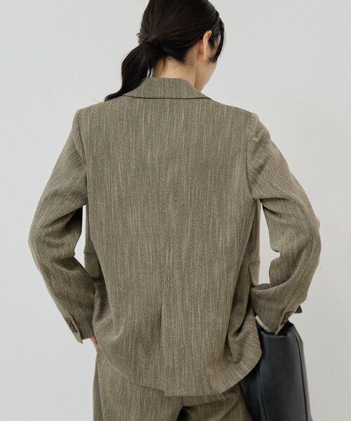 セール】【セットアップ対応】シングルツイードジャケット（テーラード