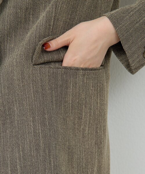 セール】【セットアップ対応】シングルツイードジャケット（テーラード
