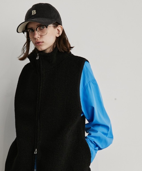 スタンドネックボアベスト（ベスト）｜Auntie Rosa Holiday（アンティ