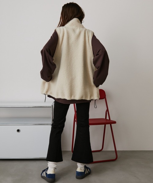 スタンドネックボアベスト（ベスト）｜Auntie Rosa Holiday（アンティ