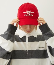 MILKFED. | MESSAGE EMBROIDERY CAP(キャップ)
