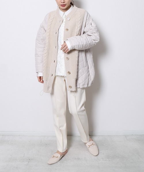 Re.Verofonna（ヴェロフォンナ）の「センタータックストレッチパンツ
