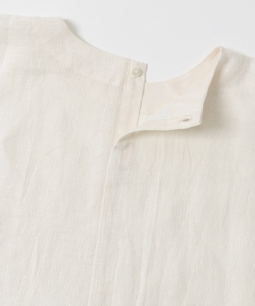 パナマギャザースリーブプルオーバー　アイボリー　かぐれ カグレ かぐれ パナマギャザースリーブプルオーバー （IVORY