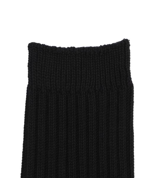 WEGO（ウィゴー）の「WEGO/ゆるローゲージソックス（ソックス/靴下・メンズ・ブラック/ホワイト・25-27CM）」の12枚目の写真