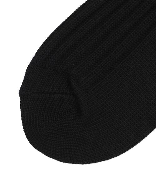 WEGO（ウィゴー）の「WEGO/ゆるローゲージソックス（ソックス/靴下・メンズ・ブラック/ホワイト・25-27CM）」の14枚目の写真