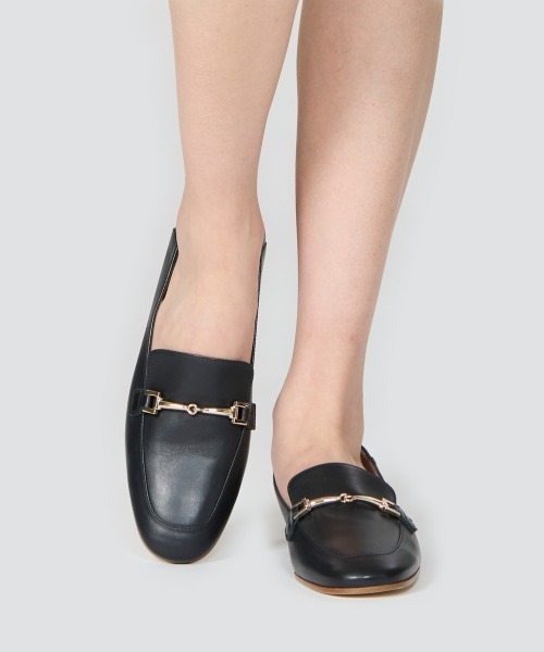 COSTA ローファー 1.0cm BLACK（ローファー）｜PELLICO