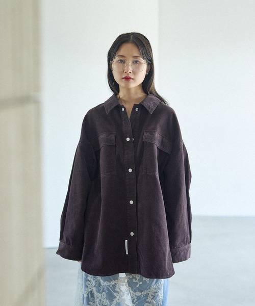 コーデュロイBIGシャツ 579714（シャツ/ブラウス）｜LEPSIM
