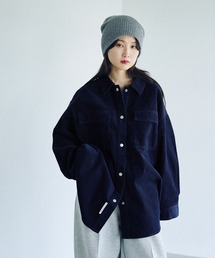 LEPSIM | コーデュロイBIGシャツ　579714(シャツ/ブラウス)