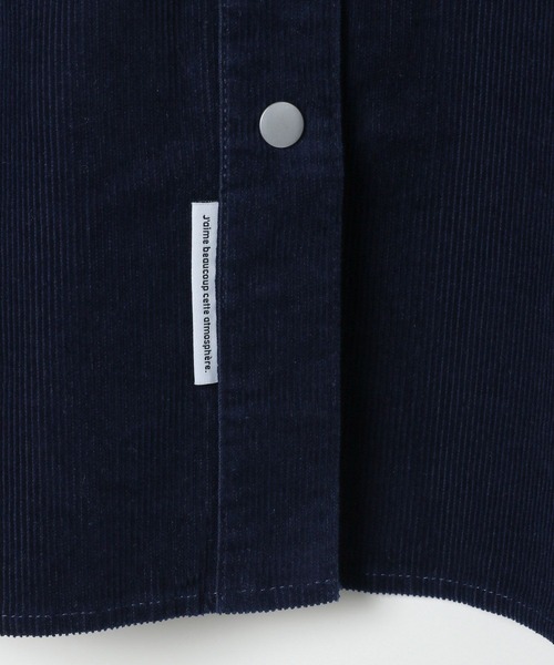 LEPSIM（レプシィム）の「コーデュロイBIGシャツ 579714（シャツ