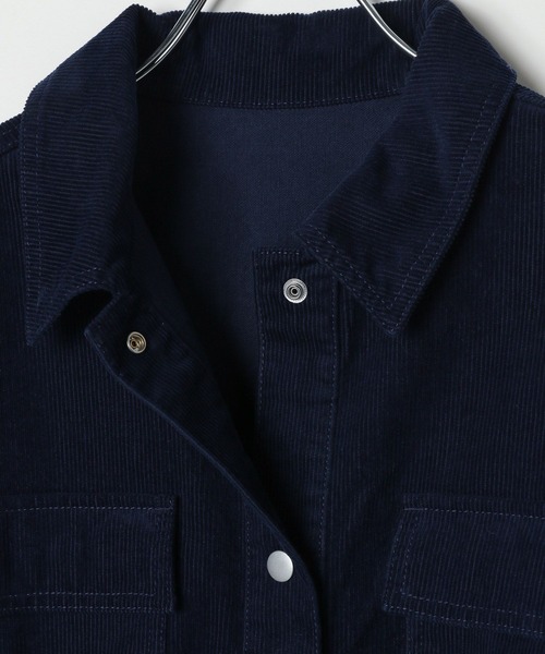 LEPSIM（レプシィム）の「コーデュロイBIGシャツ 579714（シャツ