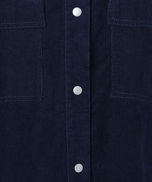 LEPSIM（レプシィム）の「コーデュロイBIGシャツ 579714（シャツ