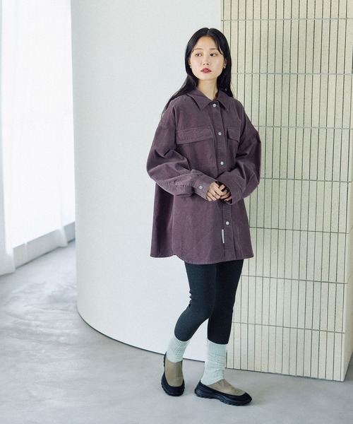 コーデュロイBIGシャツ 579714（シャツ/ブラウス）｜LEPSIM