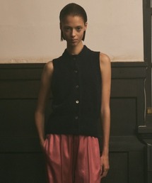 CINOH | SLEEVELESS VEST（GOTS ）(ニット/セーター)