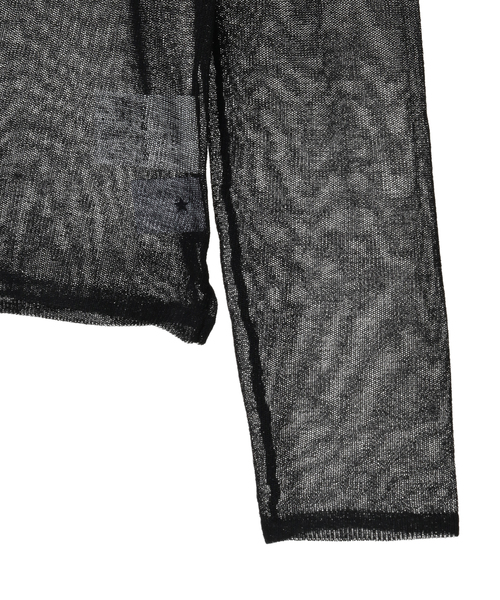 CONVERSE TOKYO（コンバーストウキョウ）の「SHEER KNIT PULLOVER（Tシャツ/カットソー・レディース・ブラック/イエロー/ピンク/グレー・FREE）」の17枚目の写真