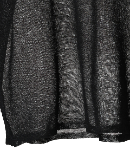 CONVERSE TOKYO（コンバーストウキョウ）の「SHEER KNIT PULLOVER（Tシャツ/カットソー・レディース・ブラック/イエロー/ピンク/グレー・FREE）」の18枚目の写真