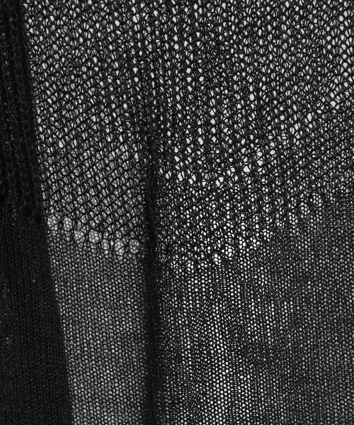 CONVERSE TOKYO（コンバーストウキョウ）の「SHEER KNIT PULLOVER（Tシャツ/カットソー・レディース・ブラック/イエロー/ピンク/グレー・FREE）」の19枚目の写真