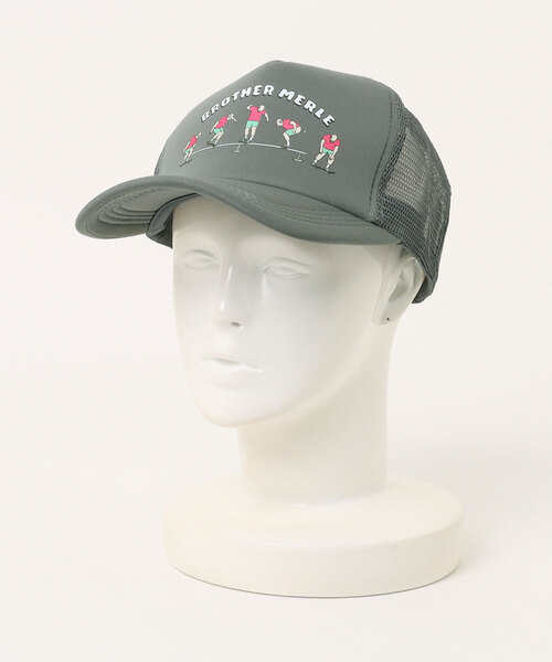 セール】Graphic Print Skater MESH CAP/グラフィックプリント